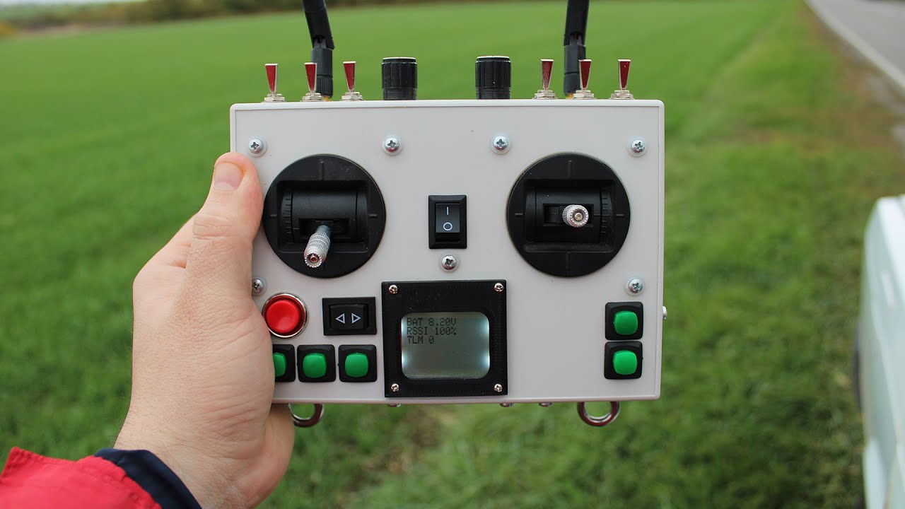 Аппаратура радиоуправления на Arduino Mega и nRF24L01 (2,4 Ггц)