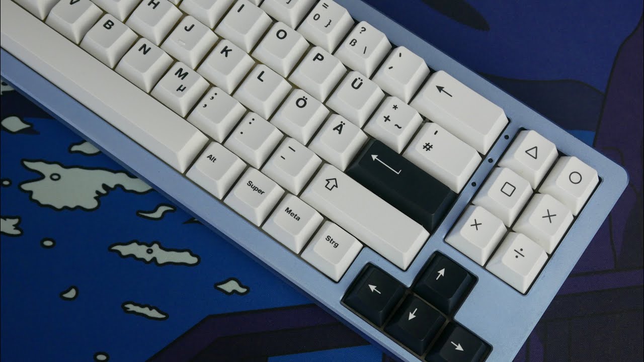 Jede Tastatur mit deutschem Layout ausstatten mit den hochwertigen Monacokeys PBT Ansi DE Keycaps!