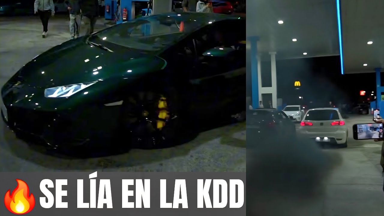 KDD de coches BRUTAL 😱 Se lía gorda… ¡y aparece un LAMBO! 🔥 (4K) | bycarman