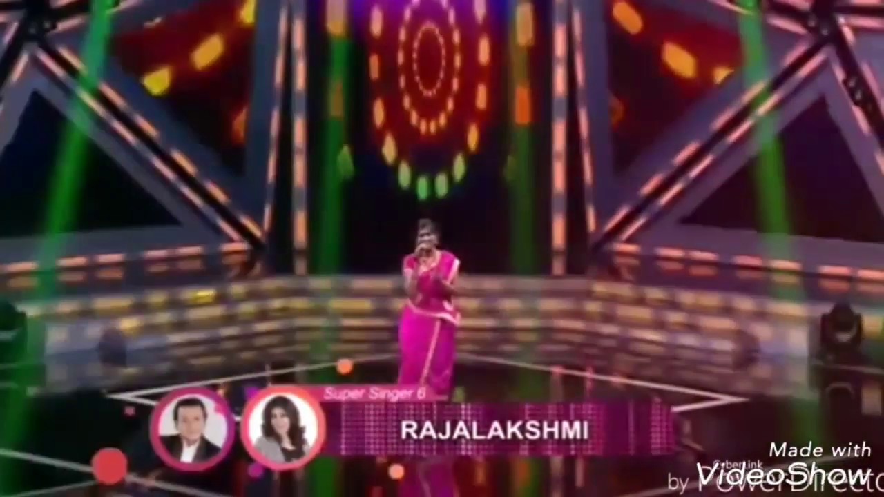 Super singer rajalakshmi super song