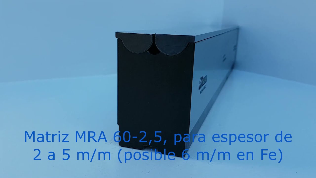 METALMAQ - Matriz MRA Modelo 2,5 (Wing Bend) para Plegadora-Press brake tooling-Outils de Pliage