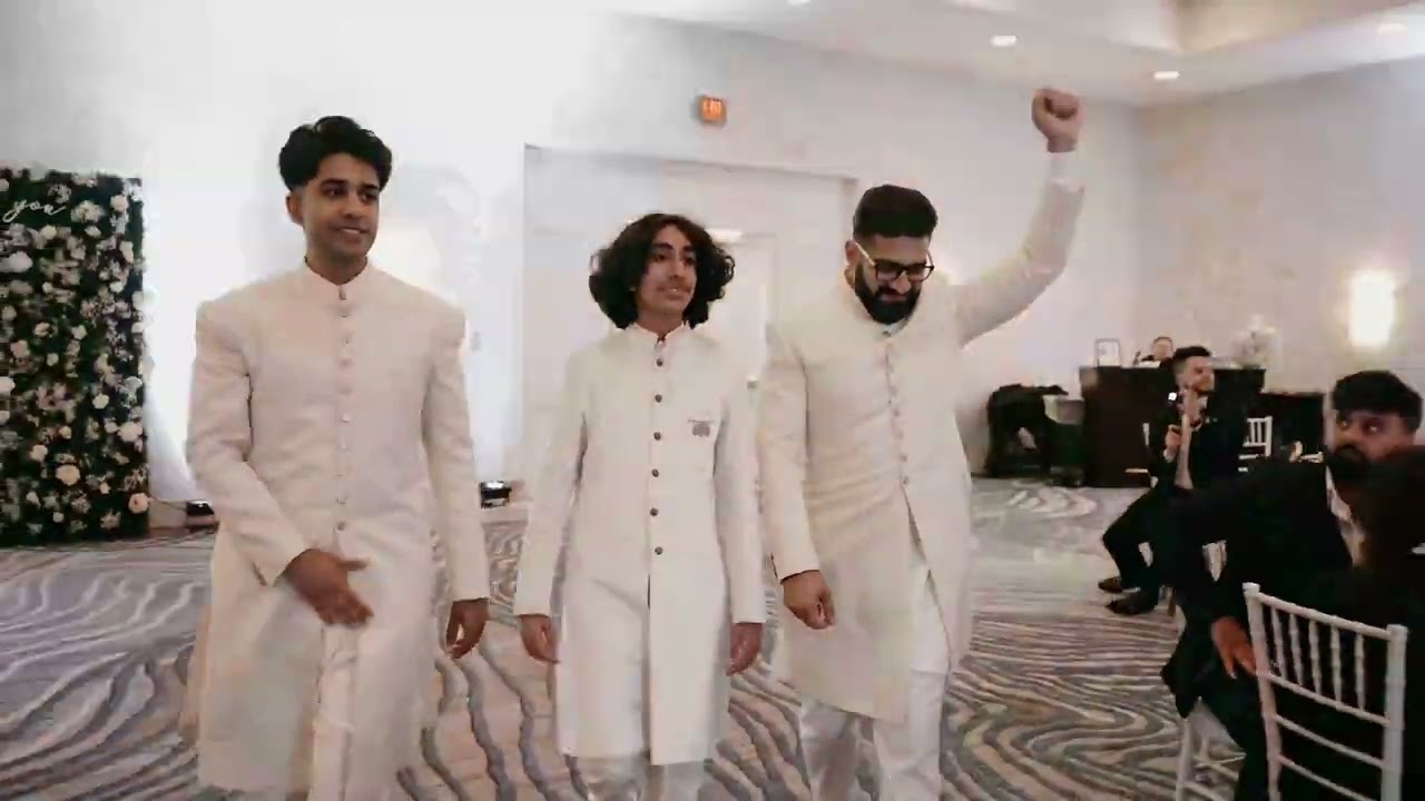 Reception Family Entrances I Pakistani Wedding I Grooms Side and Brides Side