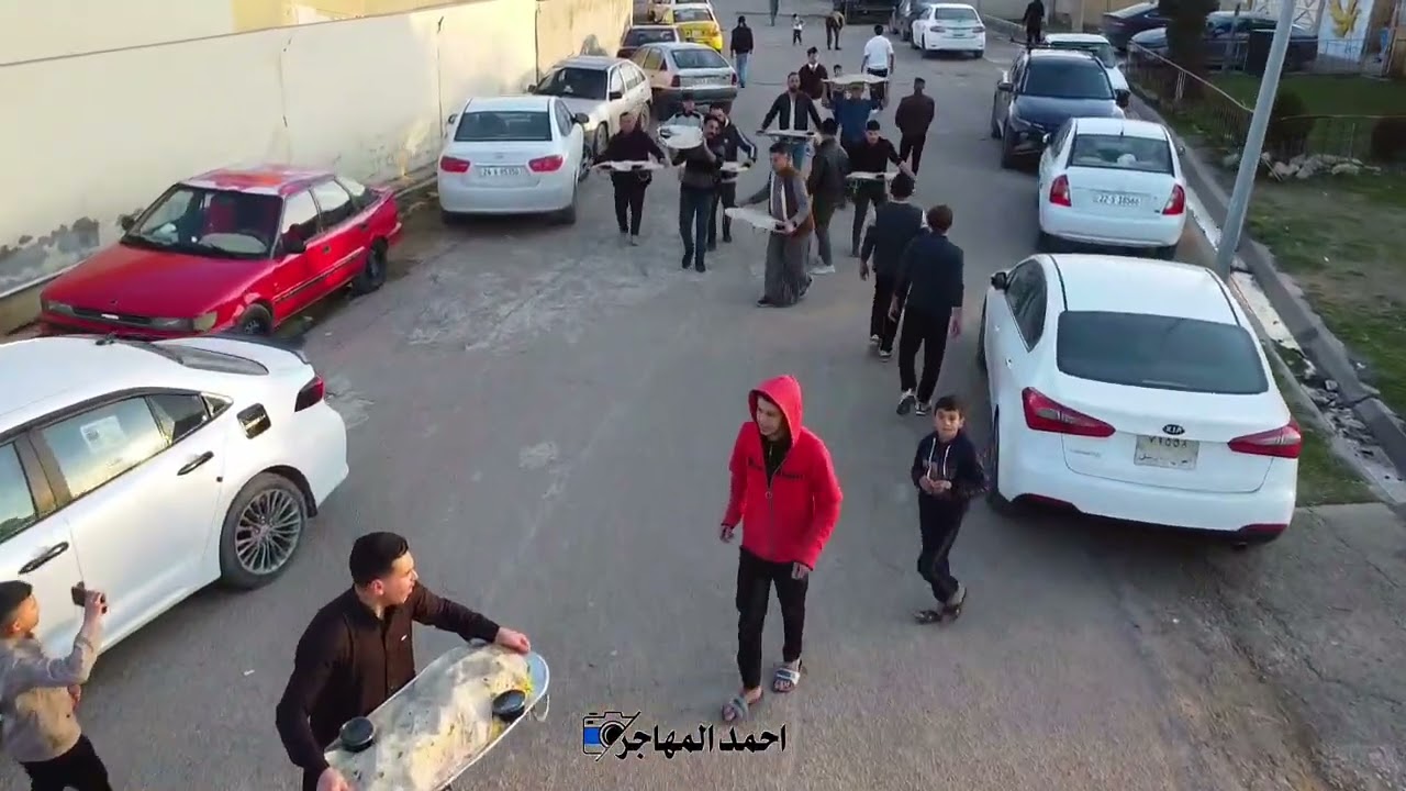 عرس عياده المتعب اللهيبي موصل زمار مجمع دوميز تصوير احمدالمهاجرالسلامي 