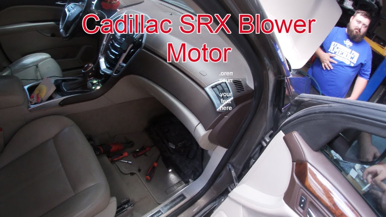 Быстрый обзор замены электродвигателя вентилятора Cadillac SRX 2011–2015 годов