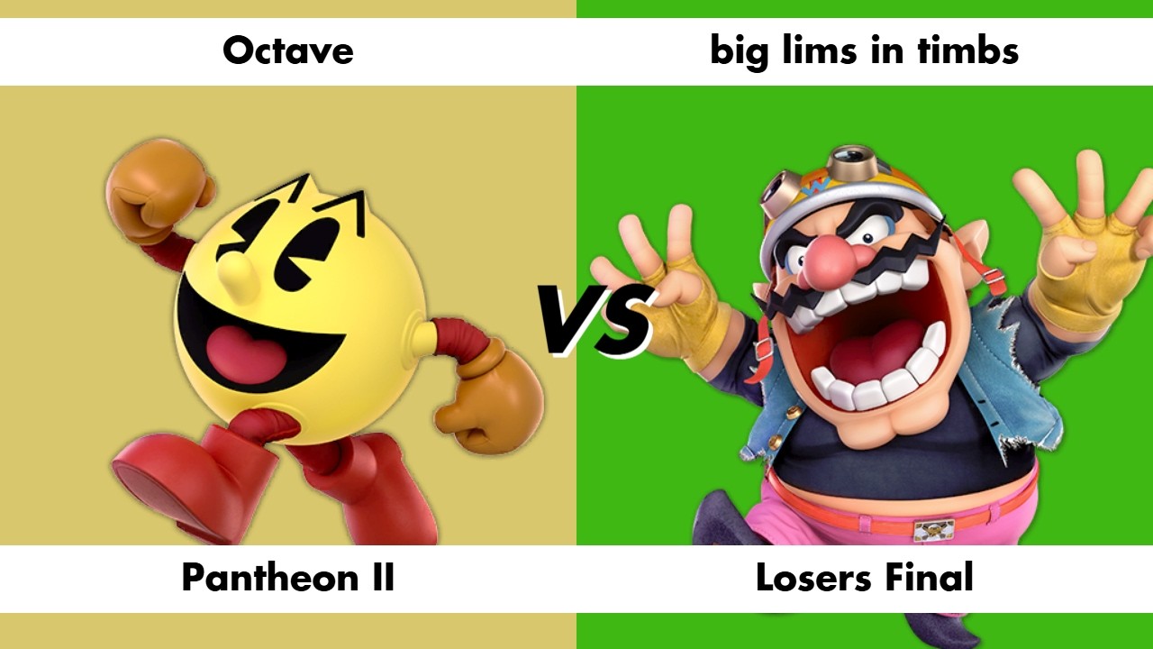 Octave (PAC-MAN) vs big lims in timbs (Wario) - Pantheon II Losers Final