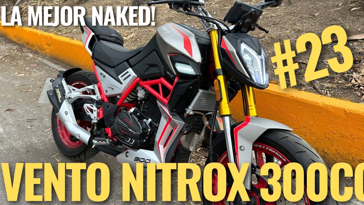 Vento Nitrox 300 cc (la mejor moto naked ) 2024 reseña en español