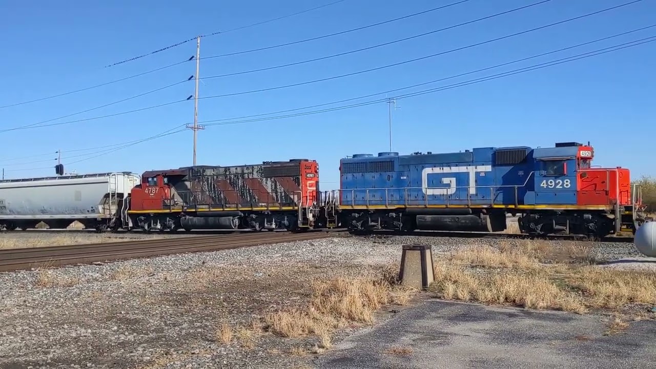 Decatur Illinois Area Trains; Heritage Units, Operation Lifesaver, and More! - 2020 Aug - Dec