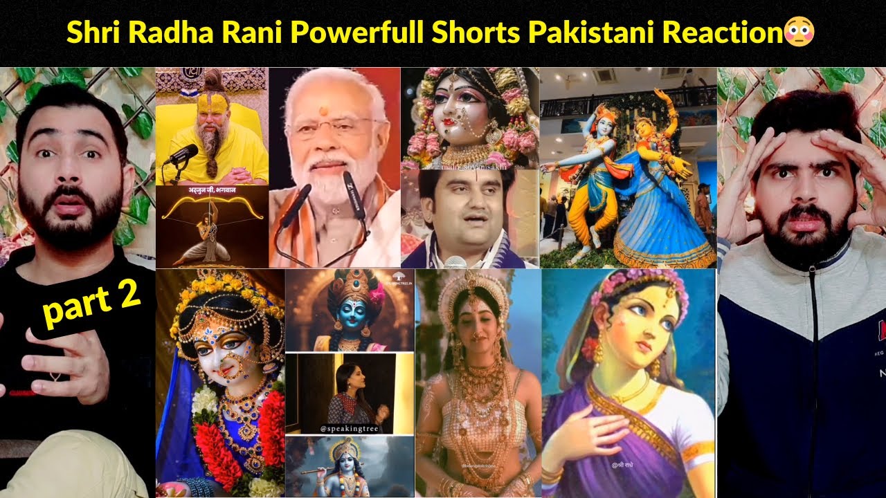 Shri Radha Rani Powerfull Shorts Part 2 Pakistani Reaction😳