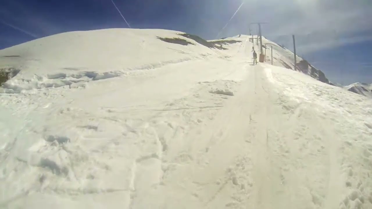 La Plagne, Plagne Centre, Plagne Aime 2000. Teleski Cretes - Cretes Poma draglift