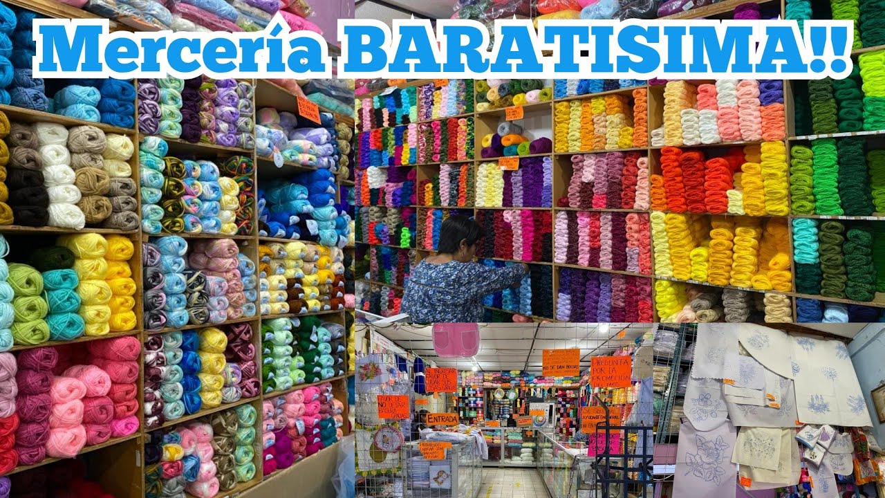 Nueva MERCERIA BARATISIMA en CDMX 😱 