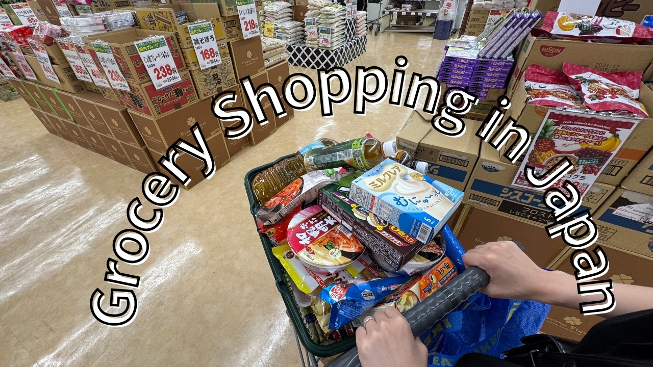 $55 Groceries for 2 People 🛒 | 1 Week of Real Budget Shopping in Japan 🇯🇵