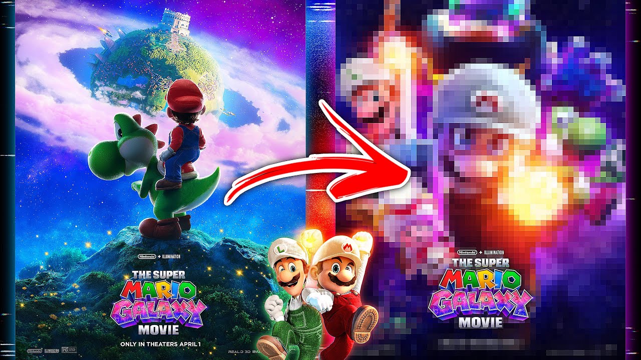 [RareGalaxy5] Making a Custom Super Mario Galaxy Movie Poster! #6