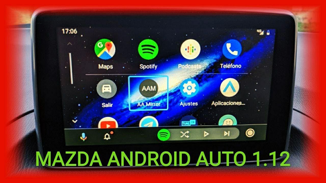 MAZDA ANDROID AUTO 1.12