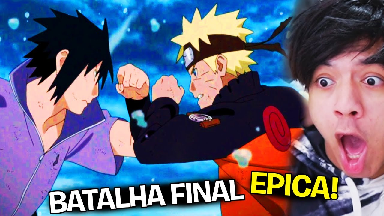ASSISTINDO NARUTO VS SASUKE - BATALHA FINAL l Naruto Shippuden