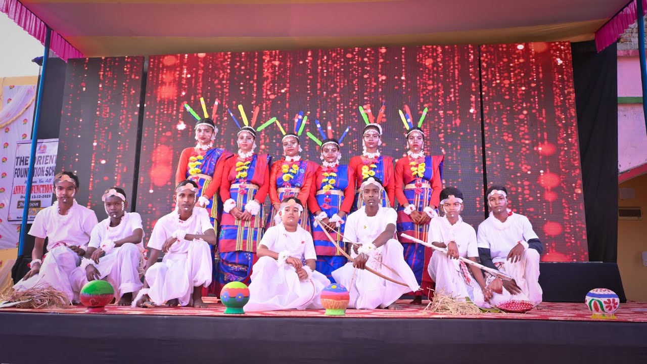 Jharkhandi Folk Dance🌱 | Annual Function 2025 | The Oriental Foundation School