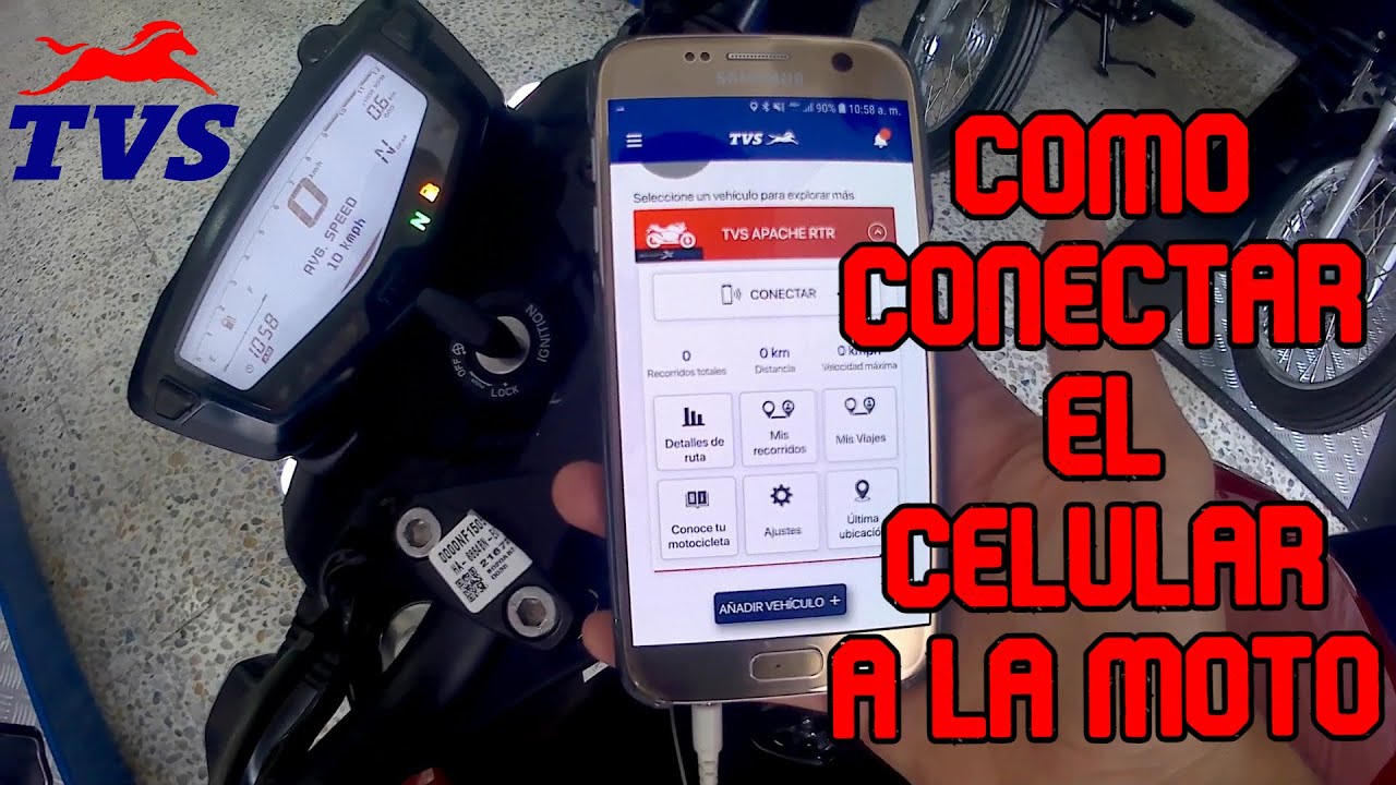 🚨 como CONECTAR el CELULAR a la MOTO 2021 ▶️ APACHE 160, APACH200, APACH 310 rr, APACHE Ntorq 125.