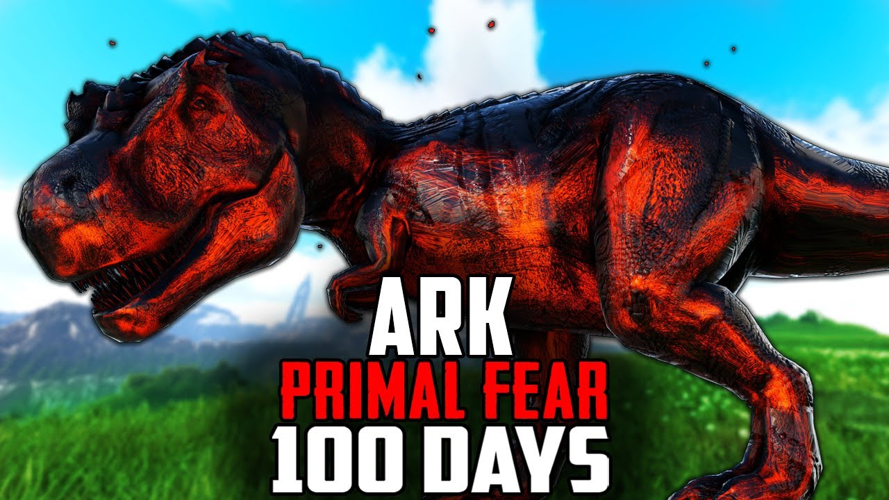 Я провёл 100 дней в моде ARKs Primal Fear