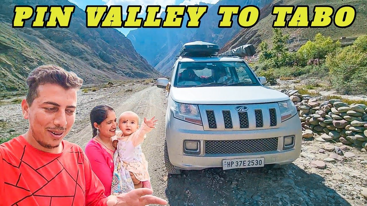 PIN VALLEY TO TABO, Dangerous roads of Spiti Valley