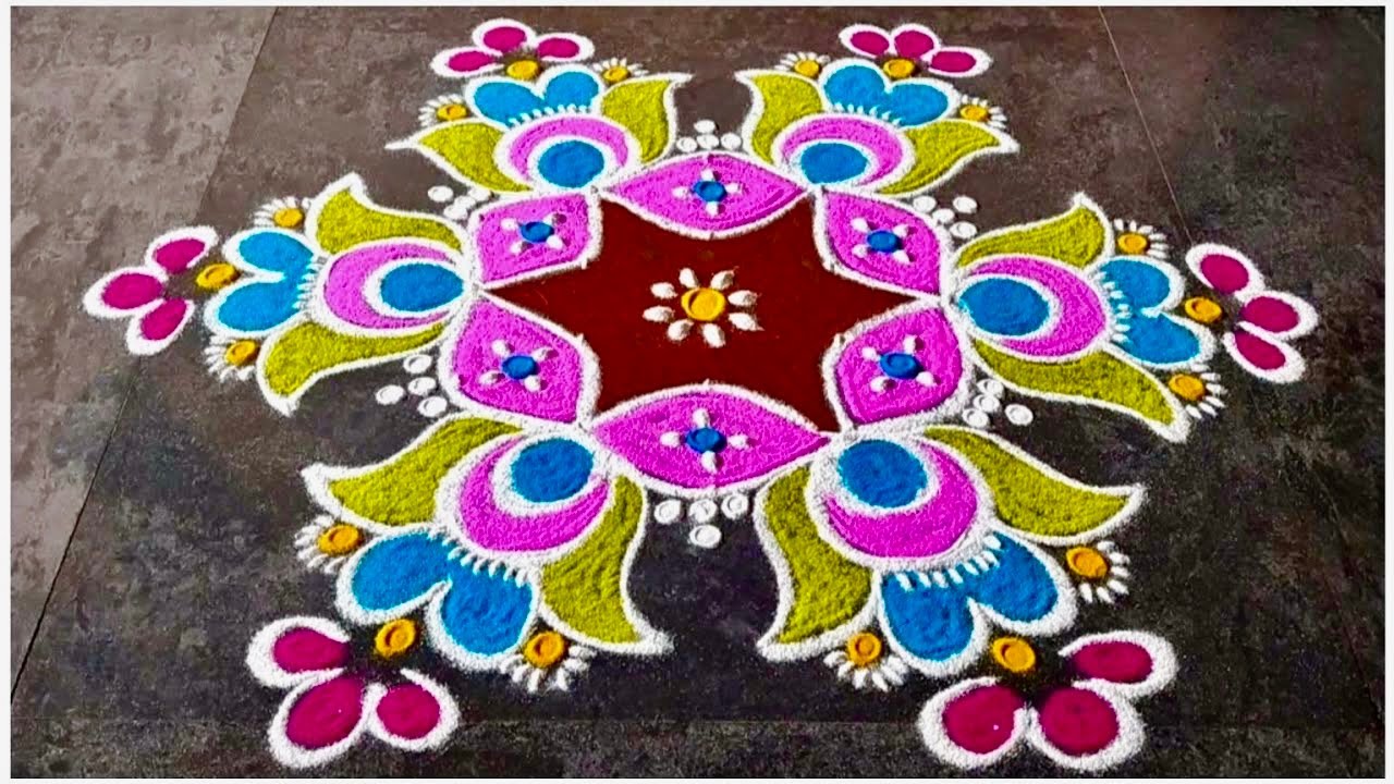 Thai Poosam Special Rangoli Design 2026 |  Simple & Easy Muggulu | Thaipusam Special Pooja Kolam
