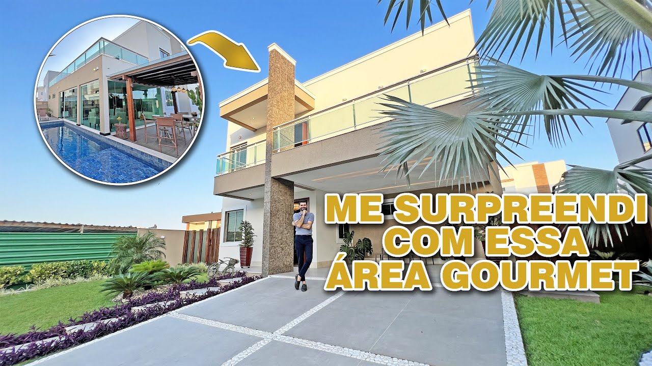 Por dentro de uma Belíssima Mansão no Alphaville Araçagy - R$ 2.800.000