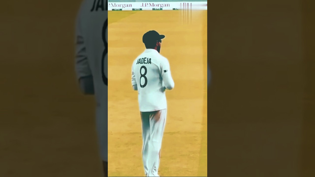 RAVINDRA JADEJA ATTITUDE STATUS #cricket #trending #ipl #shorts #jadeja #status #attitude #fielding