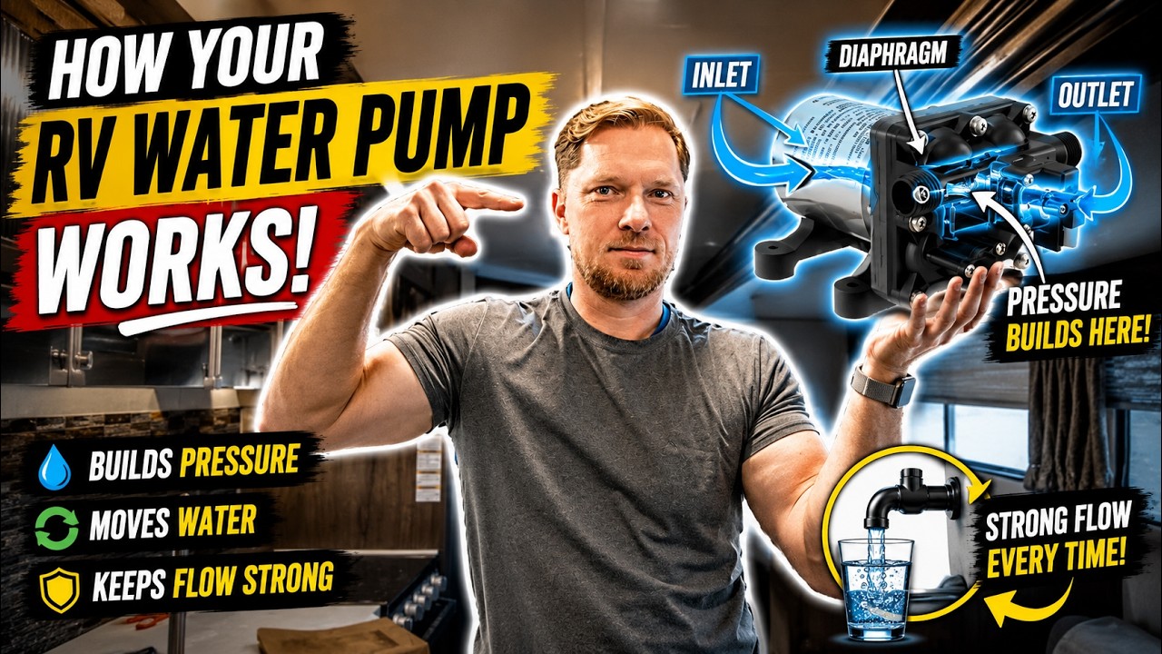 RV Water Pump Explained 2021 - Shurflo Water Pump