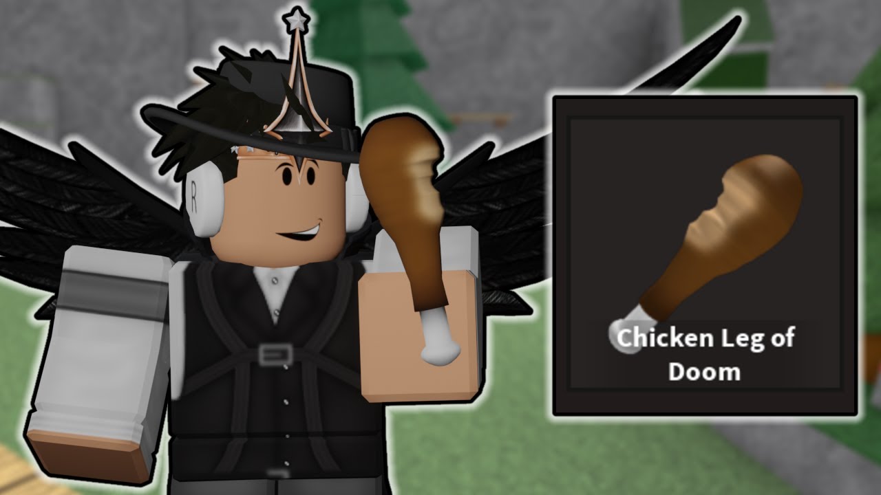 Using the Chicken Leg of Doom in Knife Ability Test! (Roblox KAT)