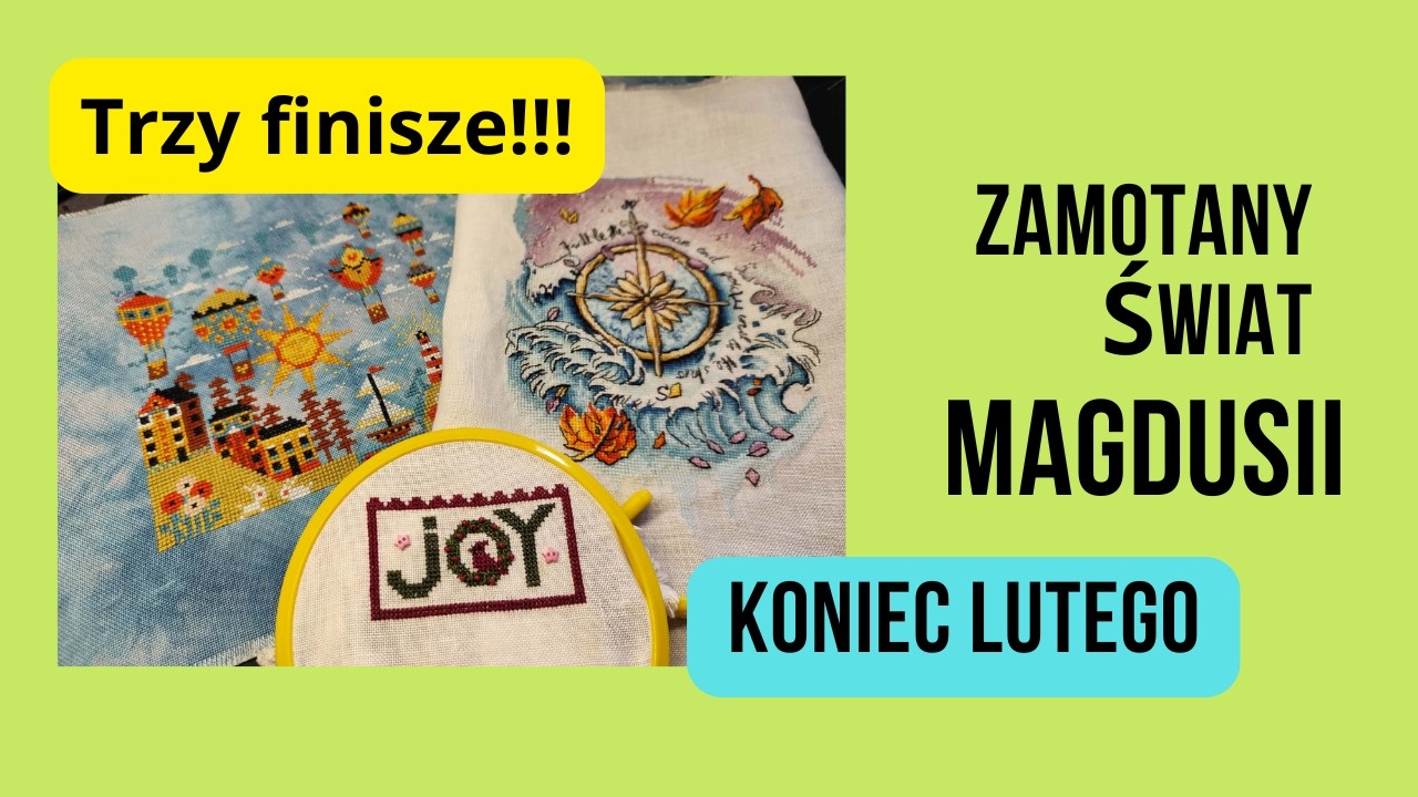 Koniec lutego , trzy finisze 🎉
