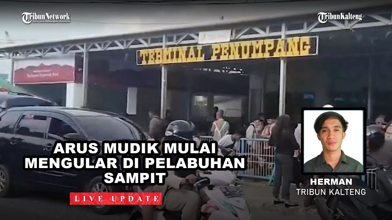 Arus Mudik Mulai Mengular di Pelabuhan Sampit Kalteng, Tiket Pertengahan Maret Hampir Ludes