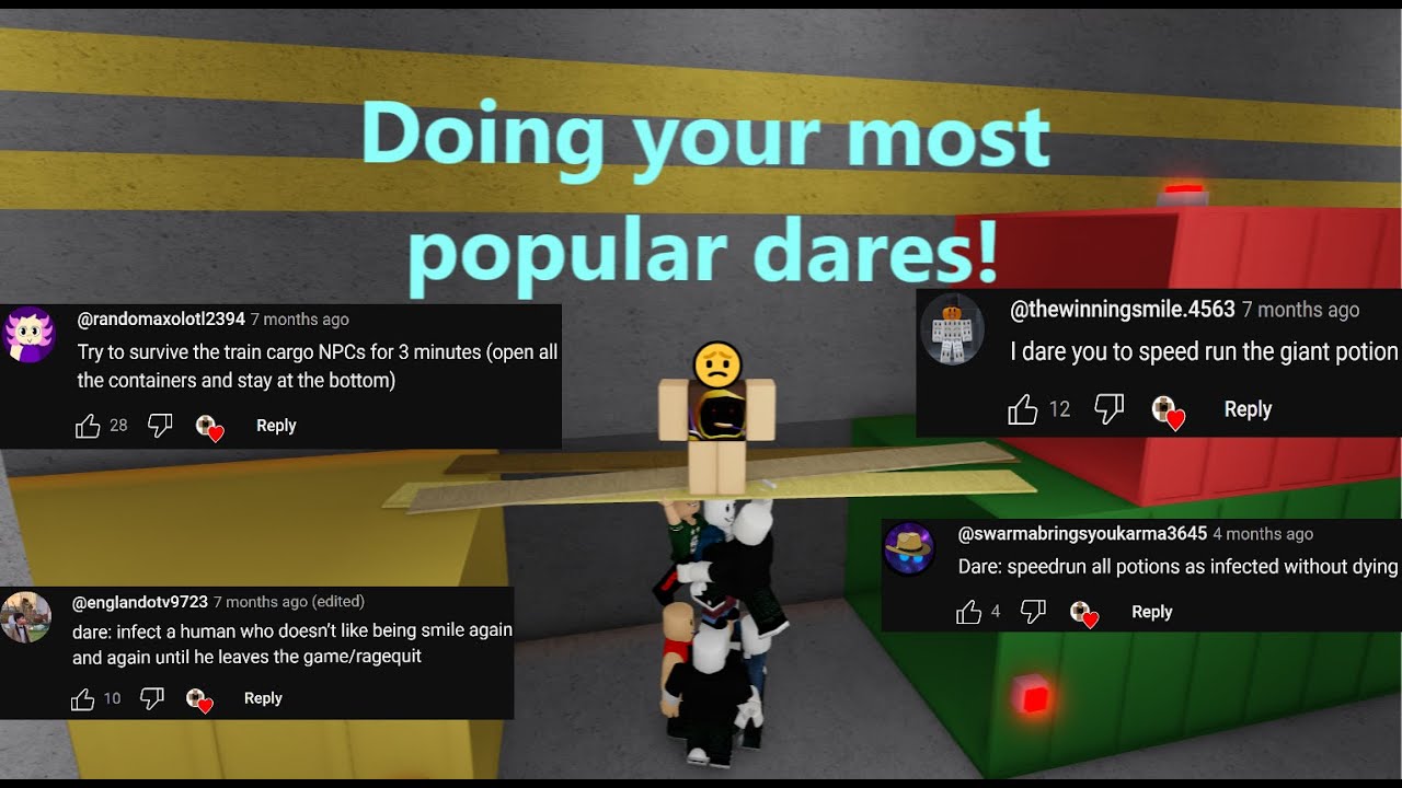 Выполняйте свои ПОПУЛЯРНЫЕ задания в Infectious Smile | Roblox