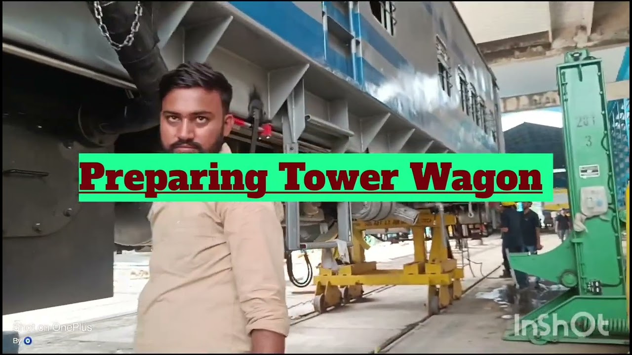 Preparing Tower Wagon 
