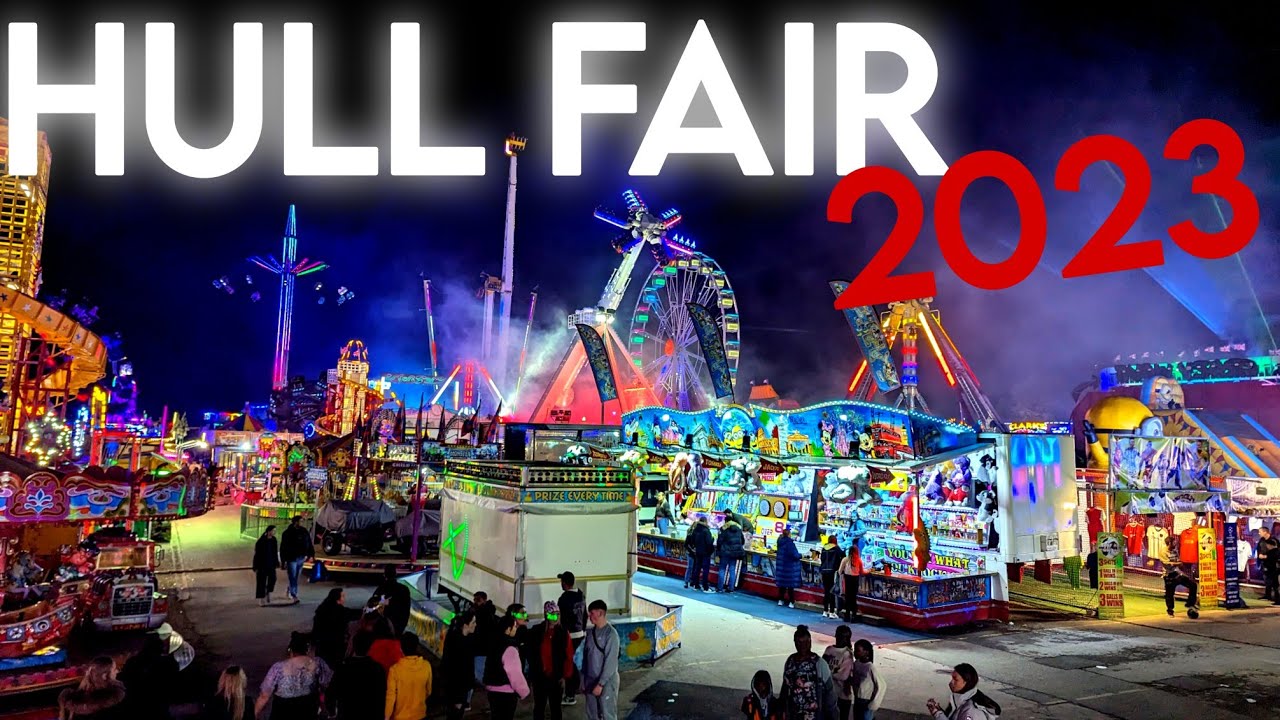 Hull Fair 2023 | Opening Night | Walk Through and On Ride POVs