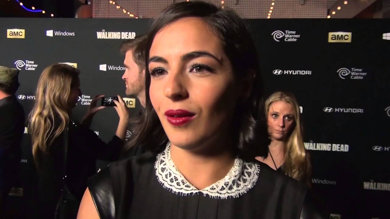 Alanna Masterson  | The Walking Dead Premiere | AfterBuzz TV Red Carpet Interviews