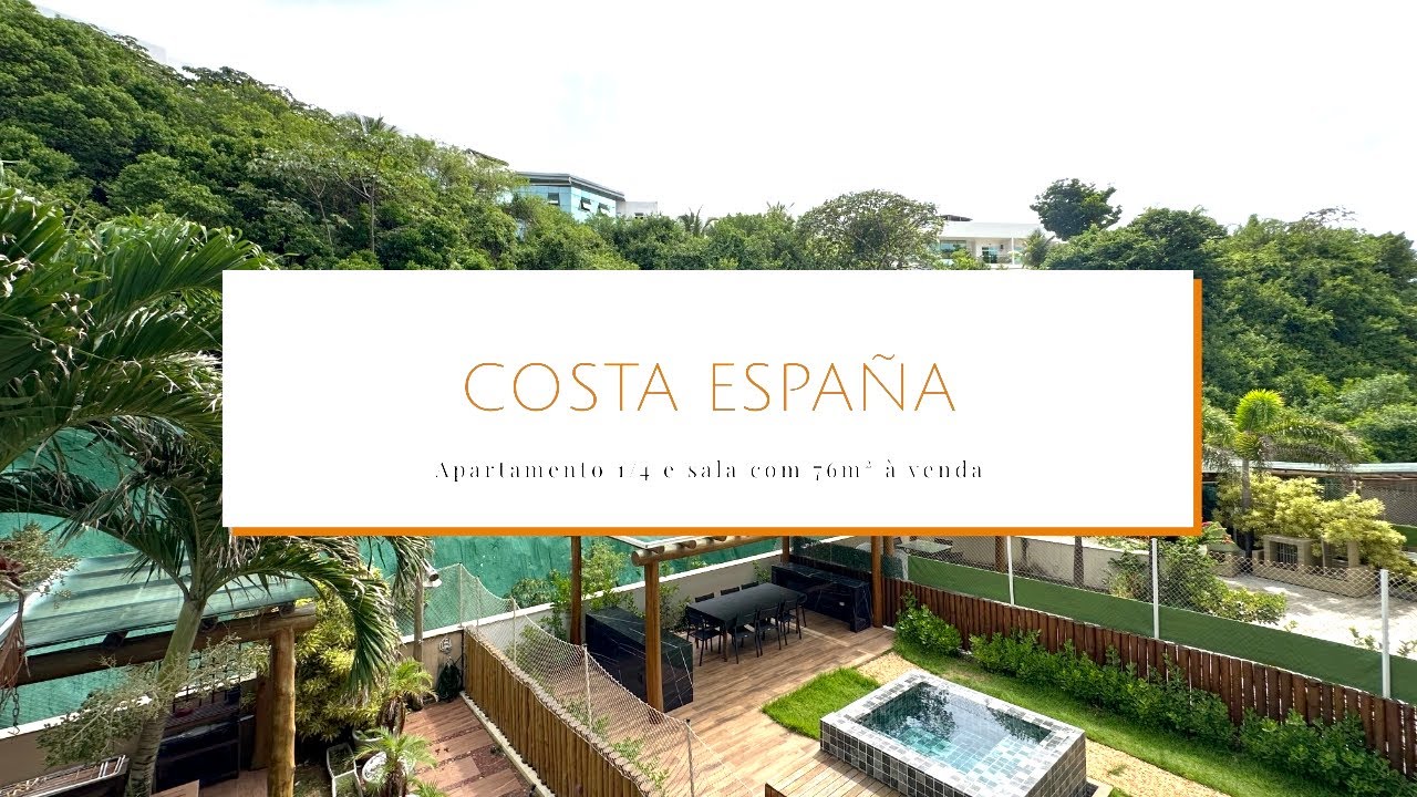 APARTAMENTO 1/4 E SALA À VENDA PORTEIRA FECHADA NO COSTA ESPAÑA, ONDINA, SALVADOR/BA. 