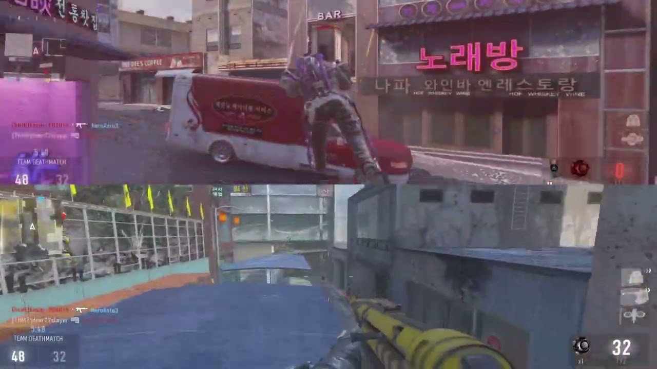 CODAW Swarm Splitscreen Gameplay