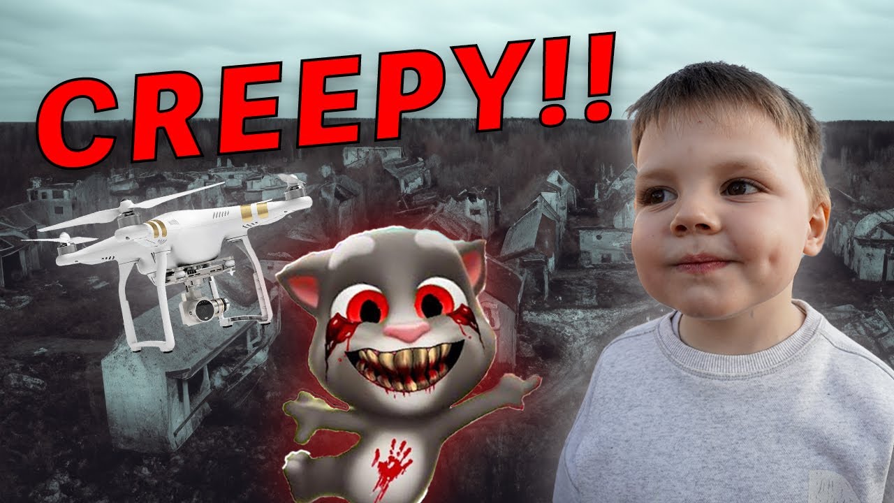 WE CAUGHT CREEPY BABY TALKING TOM ON THE DRONE! (FULL MOVIE)