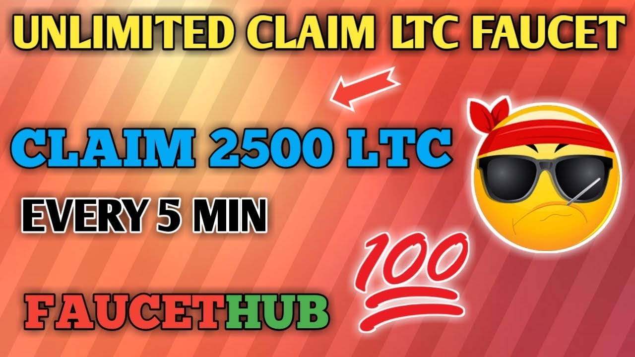 CLAIM 2500 LITOSHI TIMER 5 MIN || NO LIMIT LITECOIN FAUCET || FAUCETHUB