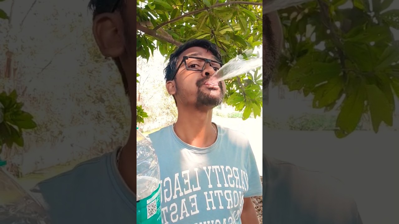 🌿💧 Human Body Transports Water?! Greening the Desert! 🤣 #FunnyEffects #DesertLife #Viral