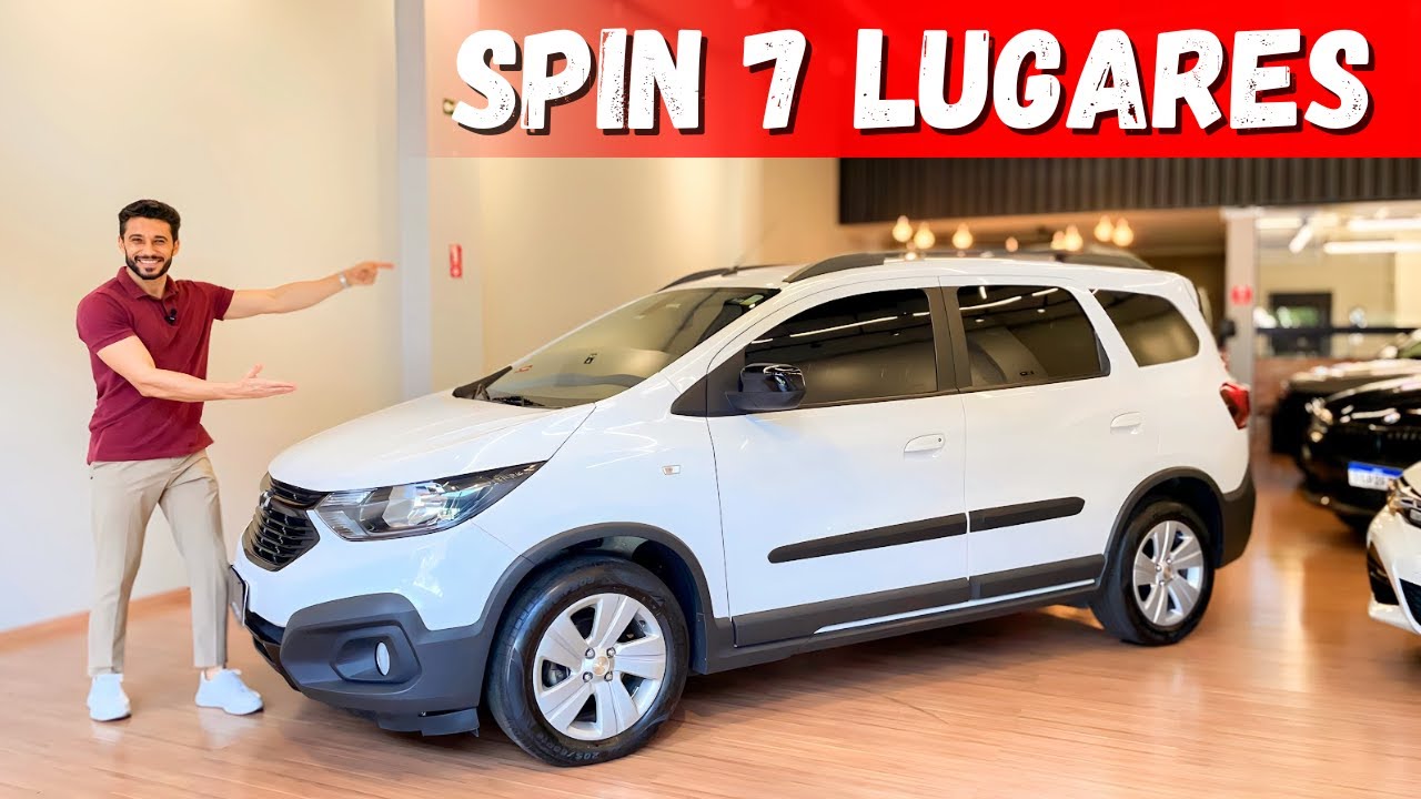 CHEVHOLET SPIN active7 a melhor opção de 7 lugares?