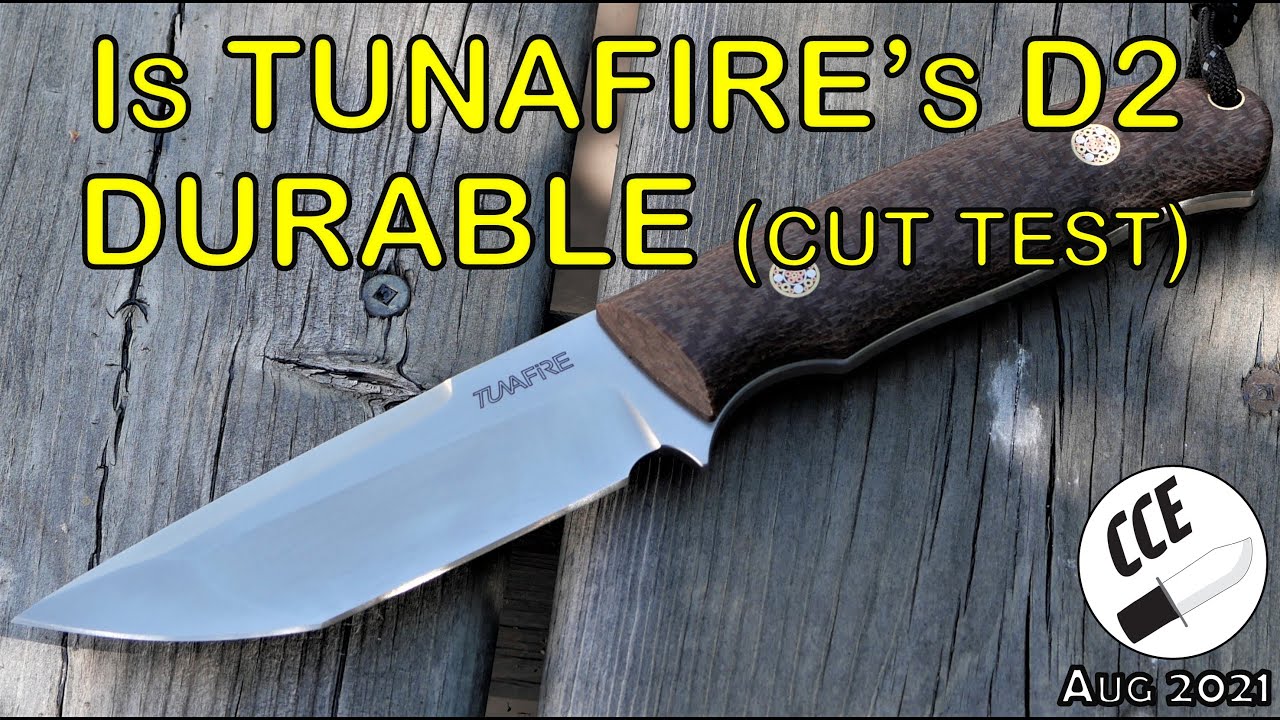 Is the D2 that TUNAFIRE uses HARD and DURABLE? - ONE TEST result. (3yr dried HARDWOOD)