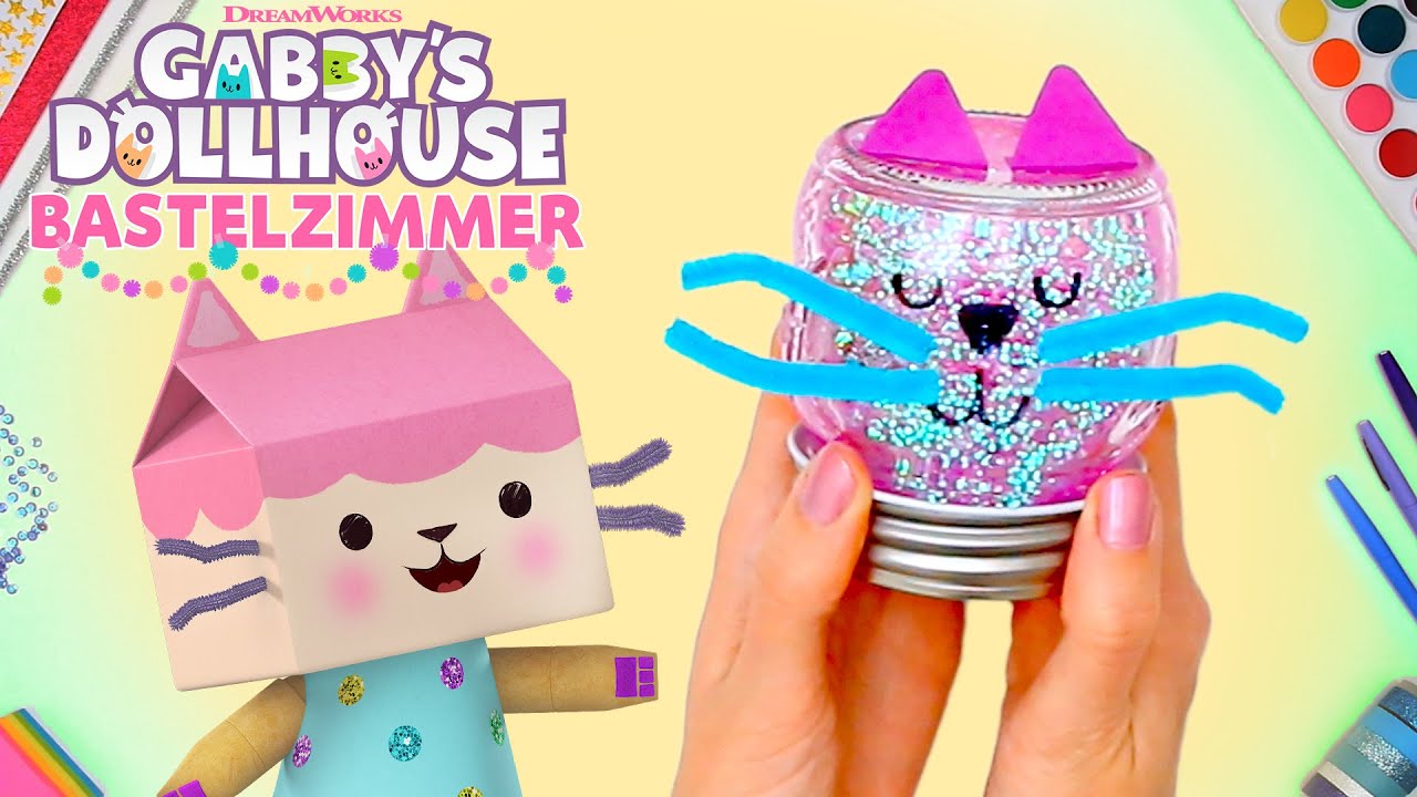 Die FUNKELNDE Glitzerkugel! ✨ 🪩 | GABBY'S DOLLHOUSE: BASTELZIMMER