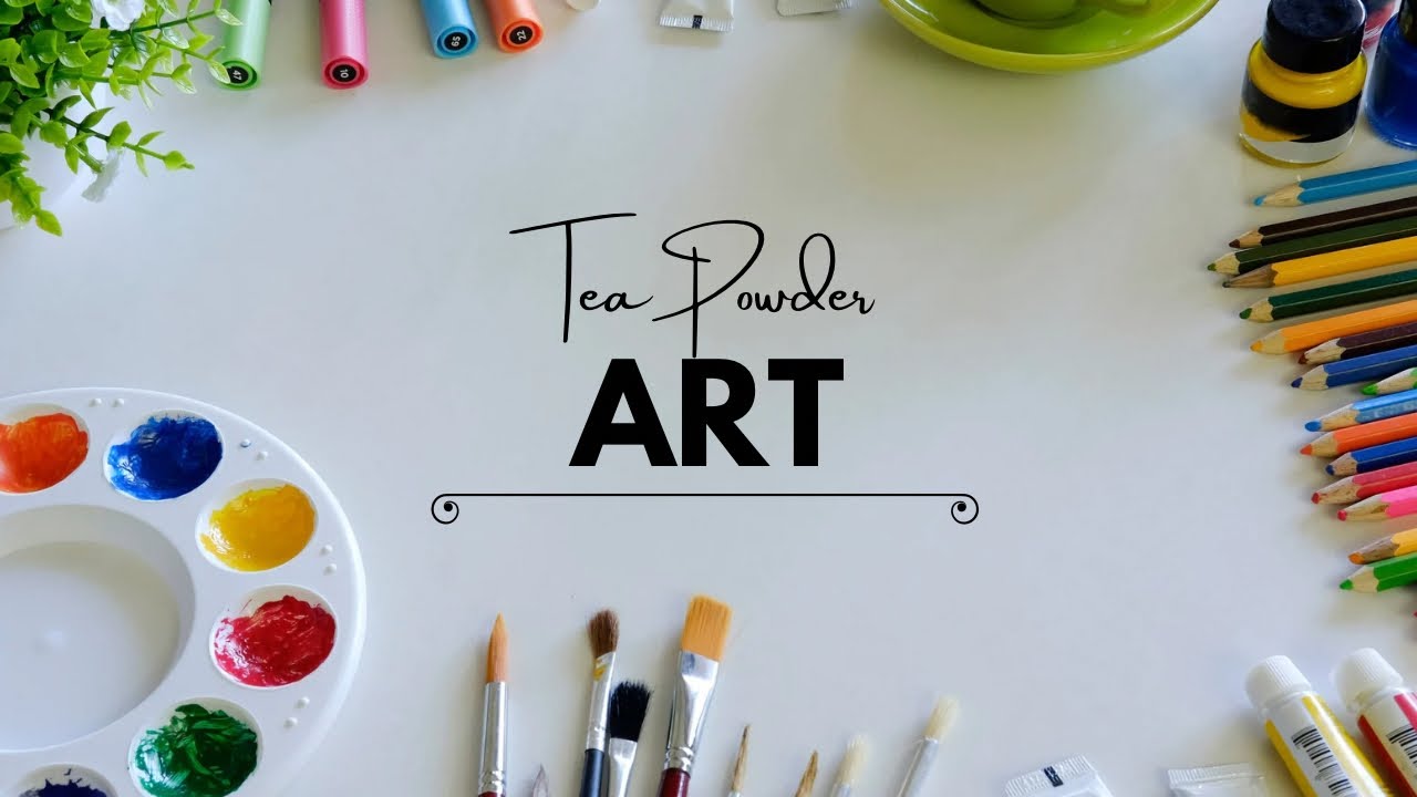 Tea powder Art ✨🤎🤍 |Krish with Bala | Art| Episode-5