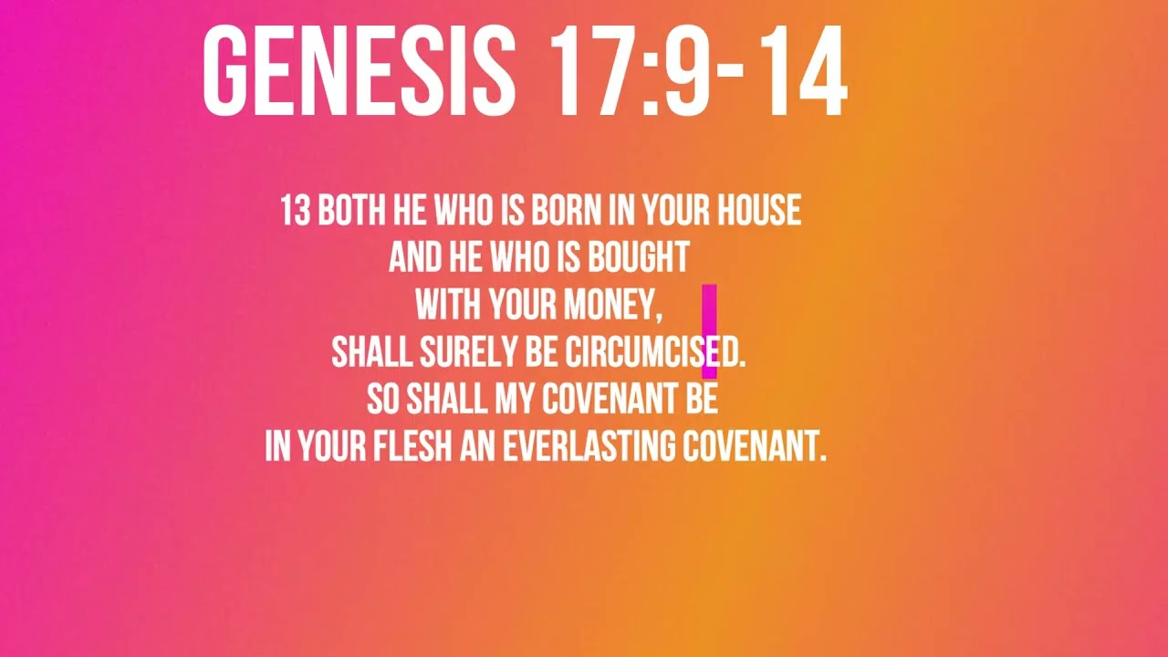 The Covenant Written on Our Lives (Genesis 17:9–14)  Mission Blessings