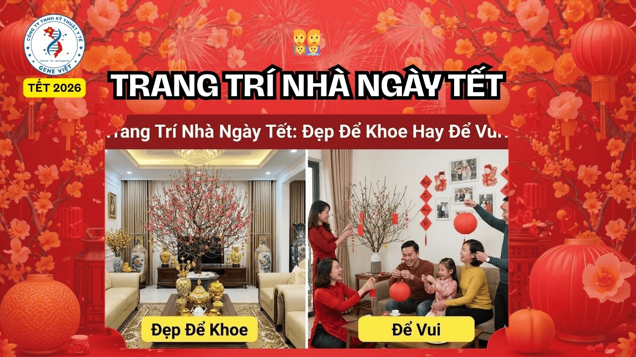 Trang Trí Nhà Ngày Tết: Đẹp Để Khoe Hay Để Vui? | Tản Ngạn Chuyện Ngày Tết
