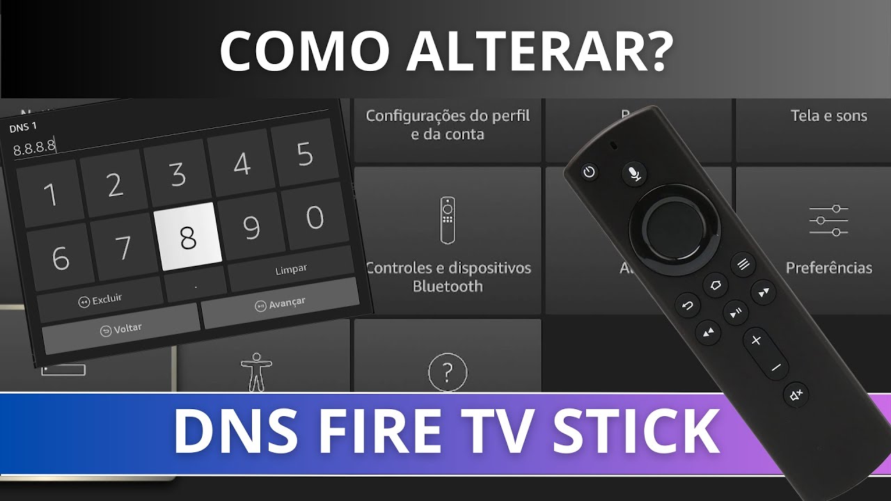 COMO ALTERAR O DNS NO FIRE TV STICK E MELHORAR SUA CONEXÃO!