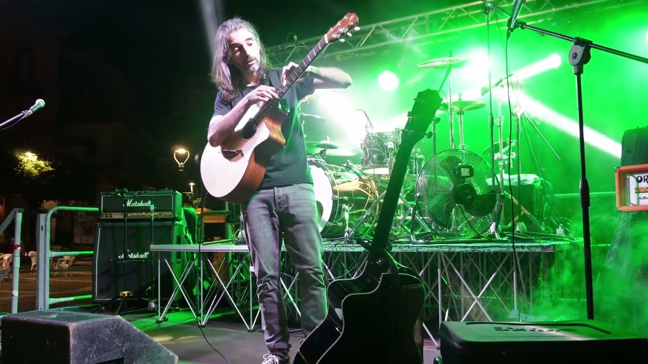 Apertura per Stef Burns con la Chitarra Acustica! | 