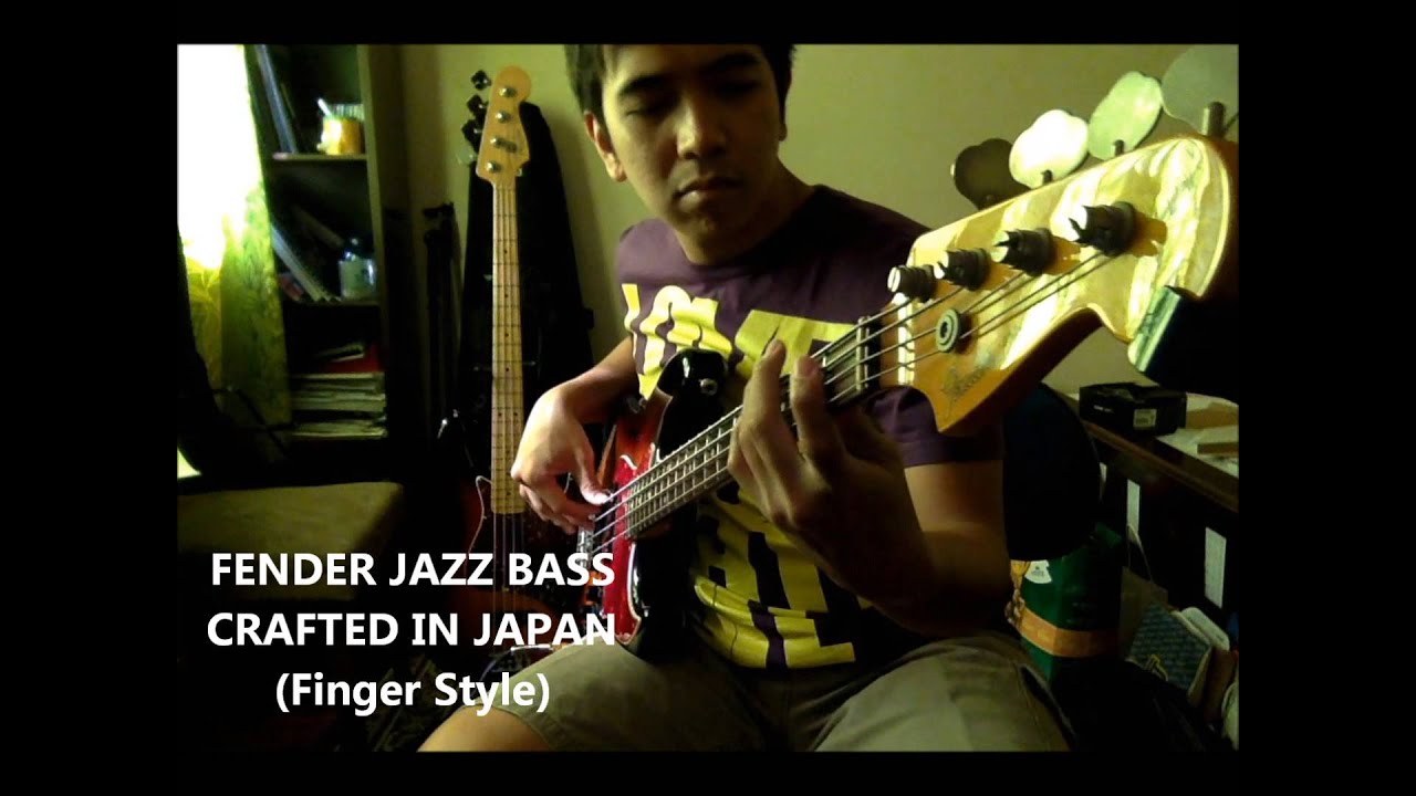 Fender Jazz Bass (Japan - USA | Rosewood - Maple Tonal Comparison)