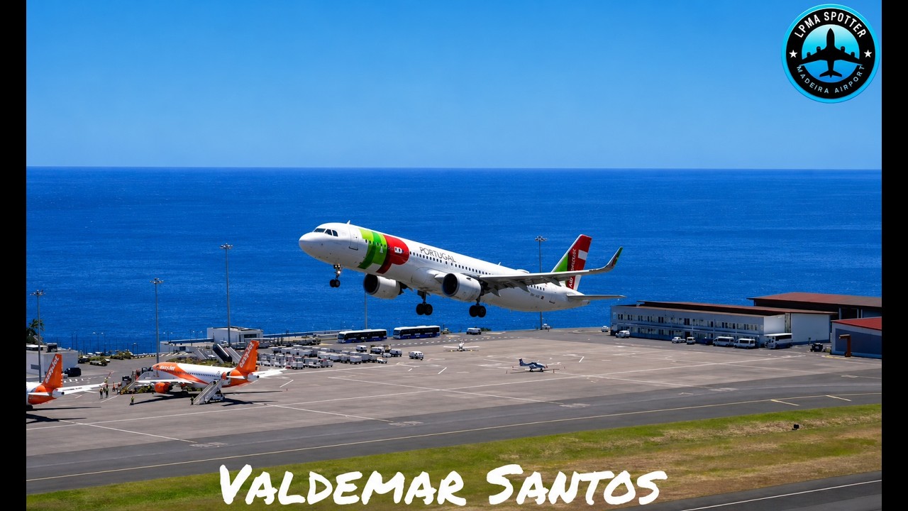 Madeira Airport Live Action LPMA Spotter ✈️ 22/07/2026