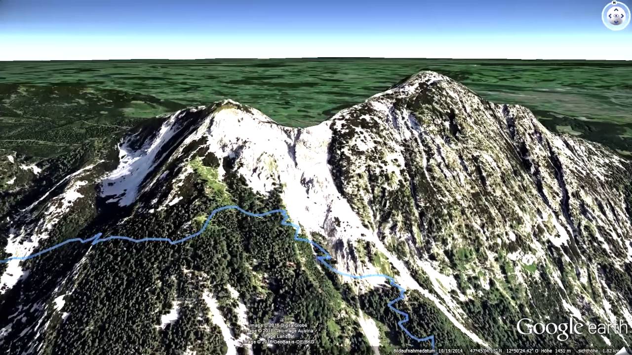 SalzAlpenTour | Bad Reichenhaller Panoramatour | Wandern Bayern Salzburg Ober&ouml;sterreich | GPS-Track