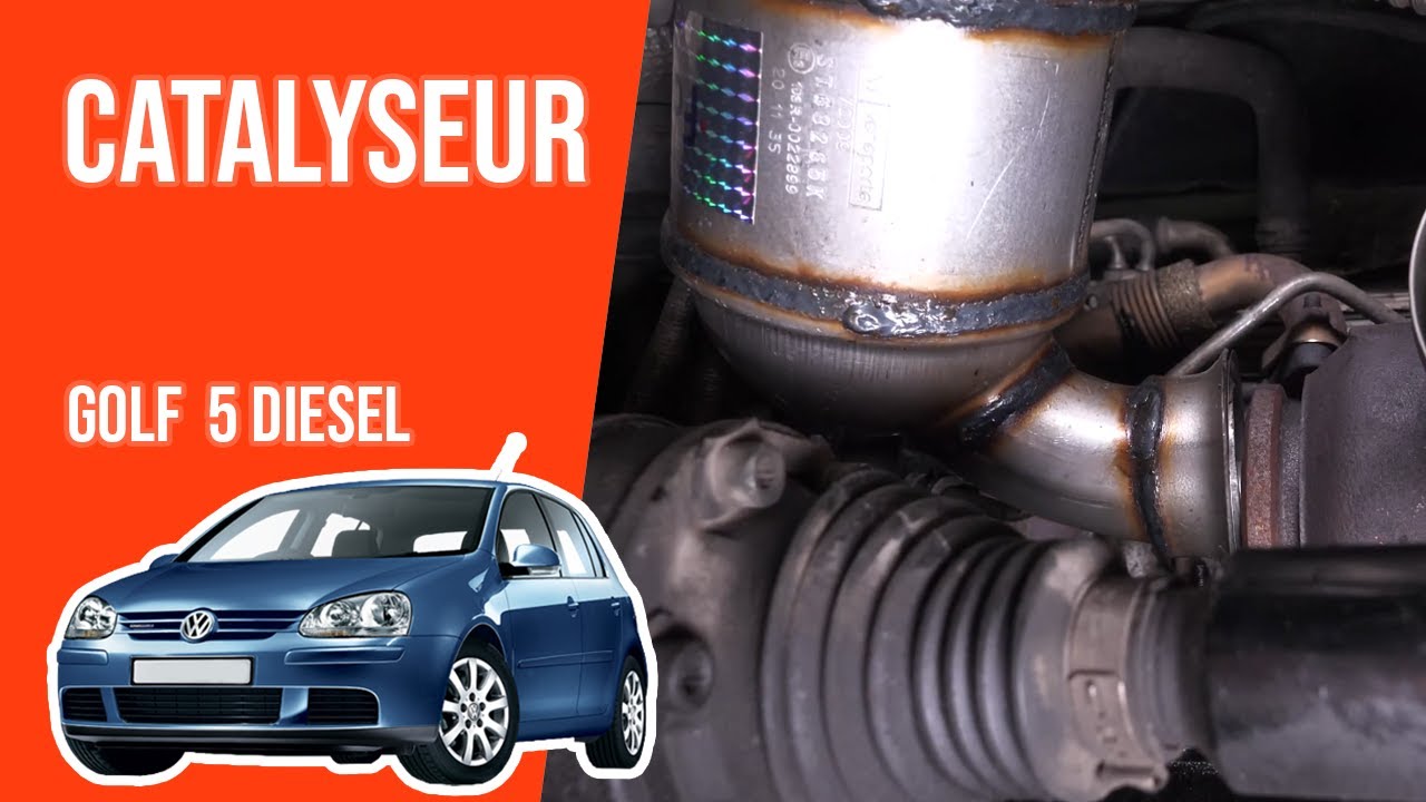 Changer le Catalyseur Golf 5 1.9 TDI 💨